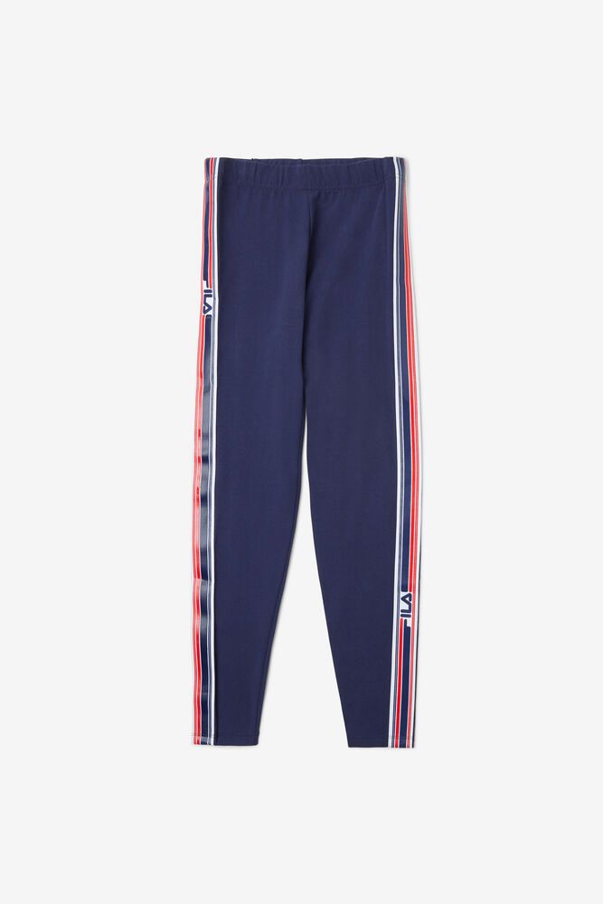 Fila Ragini High Rise Leggings Navy - Womens - 53489CBKN